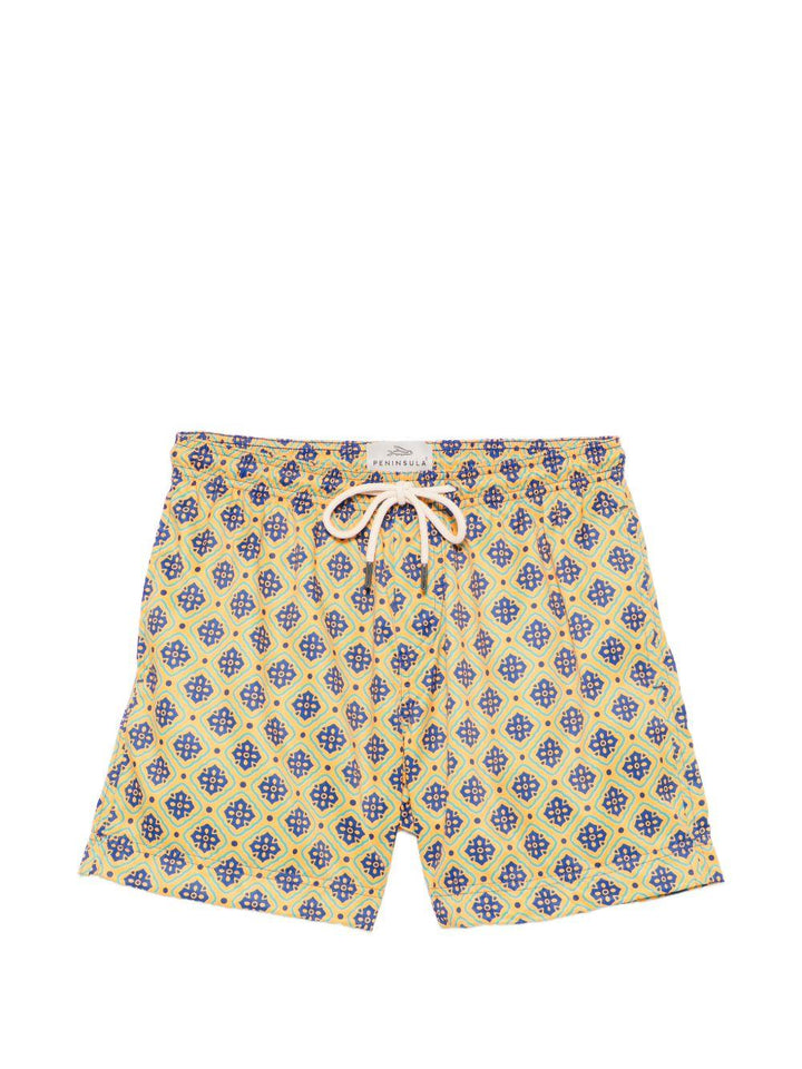 Costume da bagno Pantelleria con stampa geometrica 