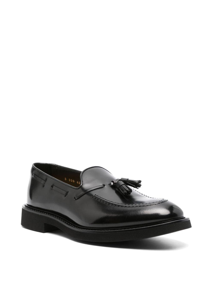 Mocassini con nappa nero 