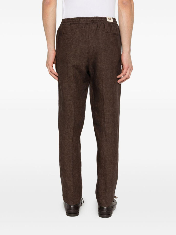 Pantaloni Wimbledons testa di moro con coulisse 