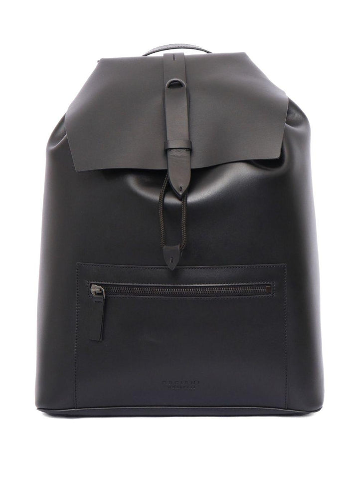 Zaino Alba in pelle nero 
