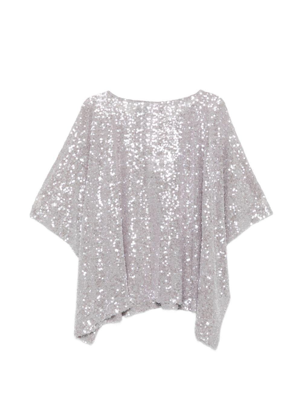 Blusa con paillettes 