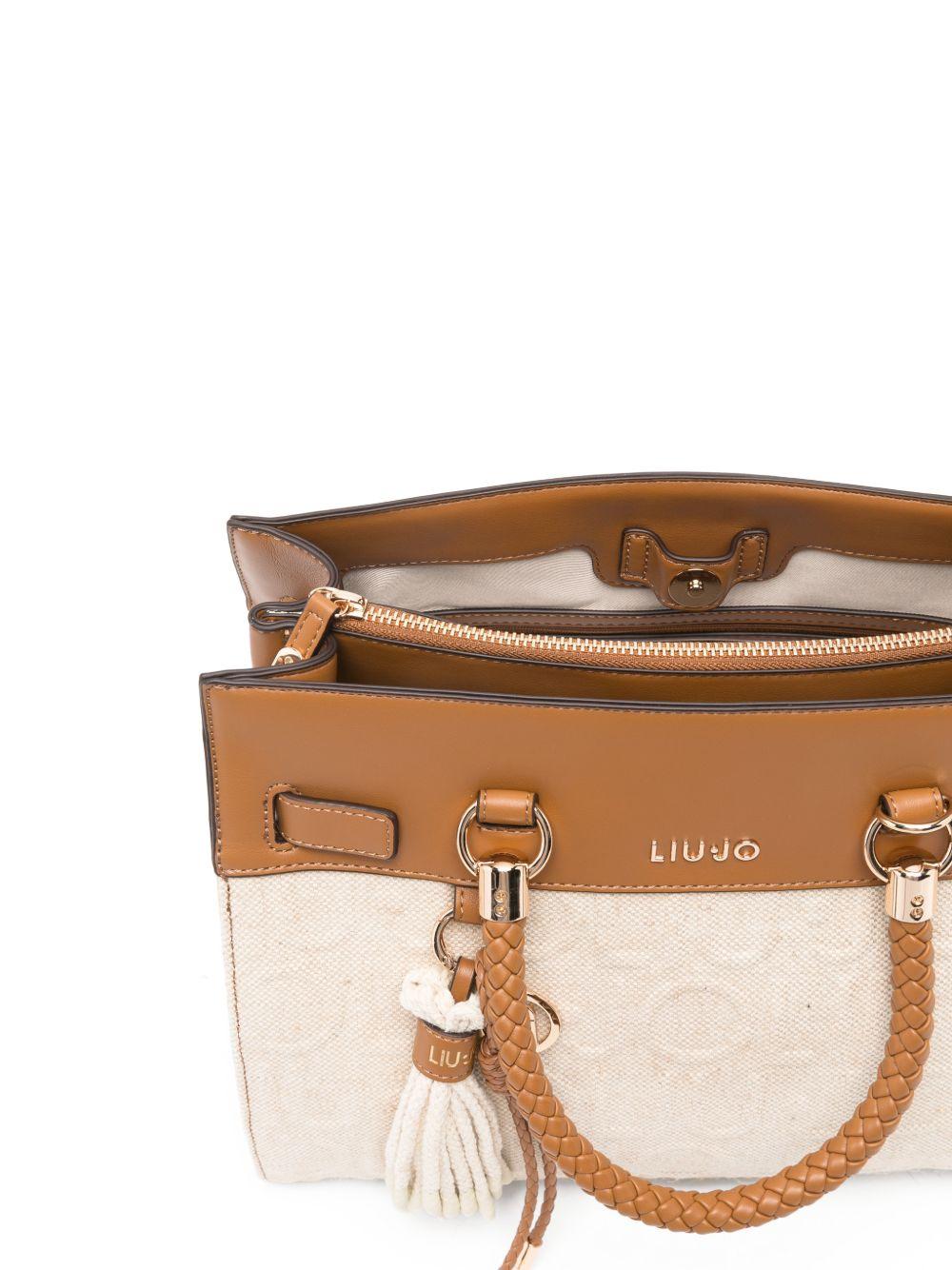Borsa tote jacquard media 