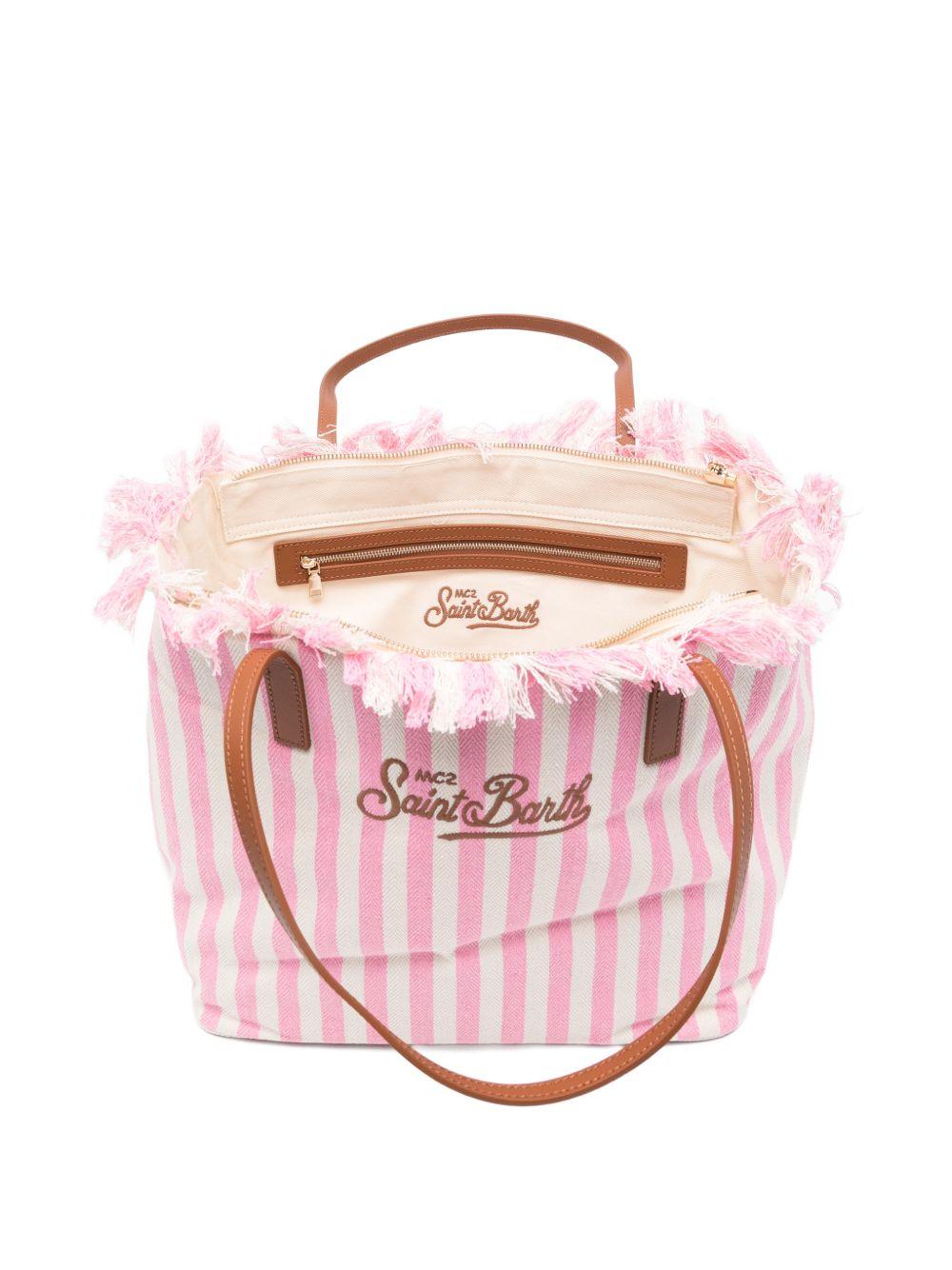 Borsa da spiaggia a righe 