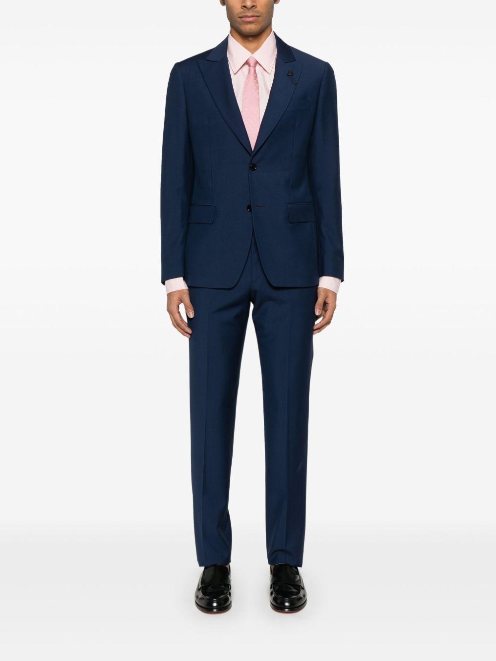 Abito monopetto blu navy 