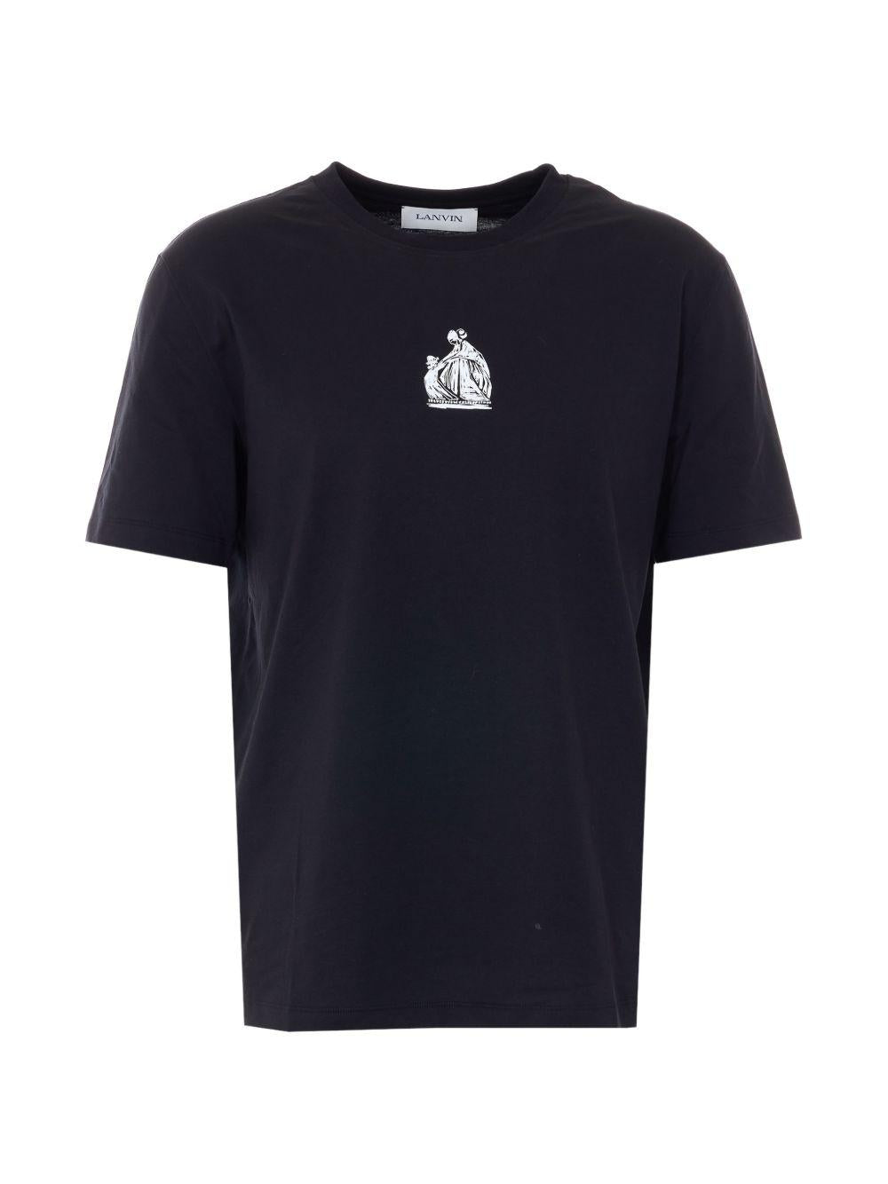 T-shirt Mother and Daughter nera 