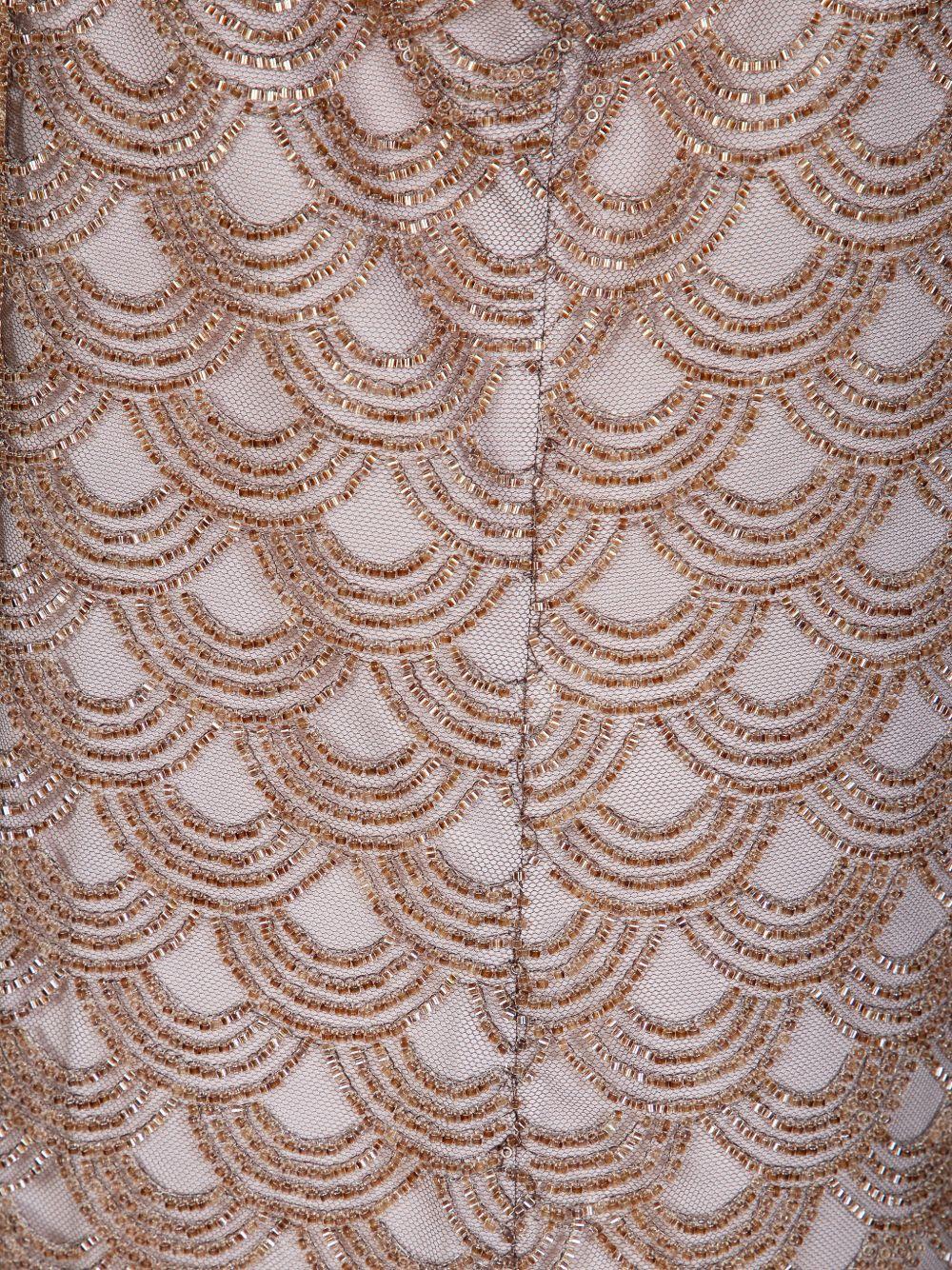 Abito corto con decorazione 