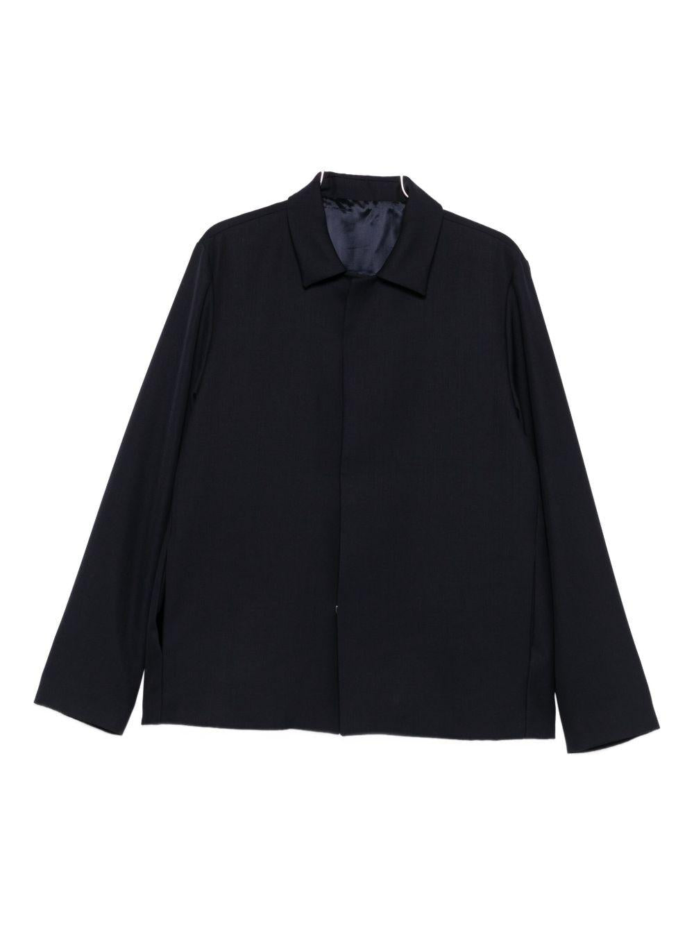 Giacca navy con bottoni 