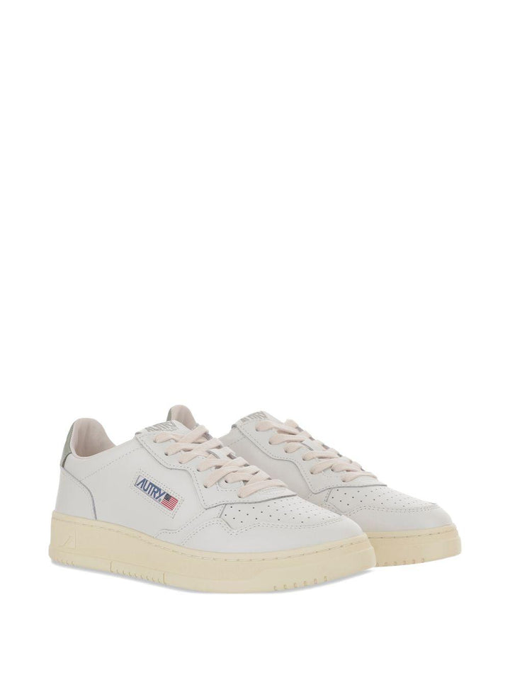 Sneakers Medalist traforate white/sea 