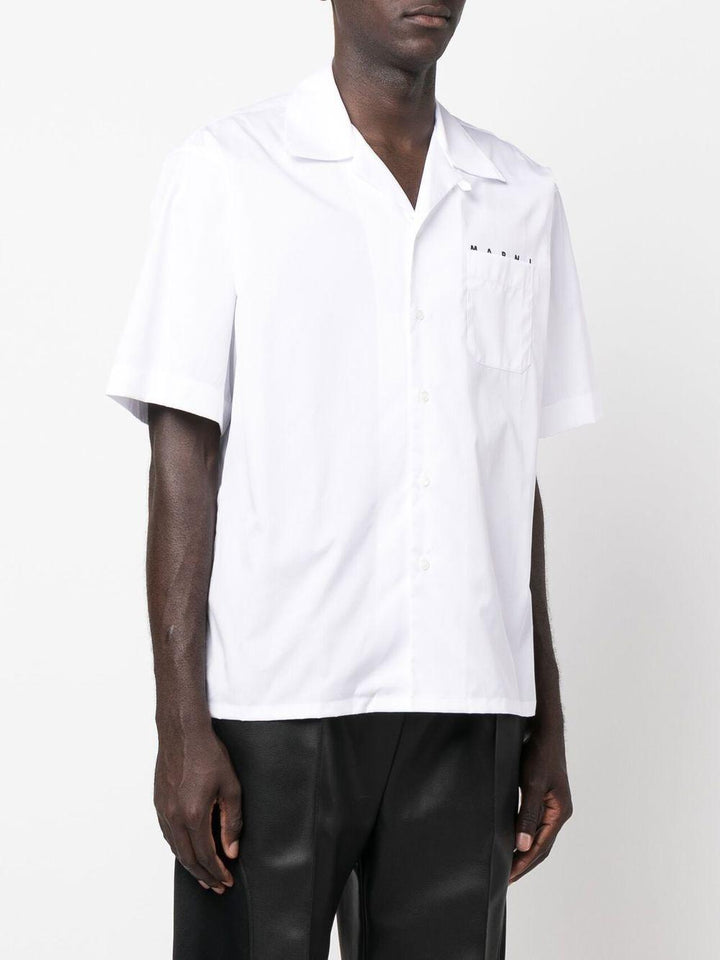 Camicia bianca manica corta 