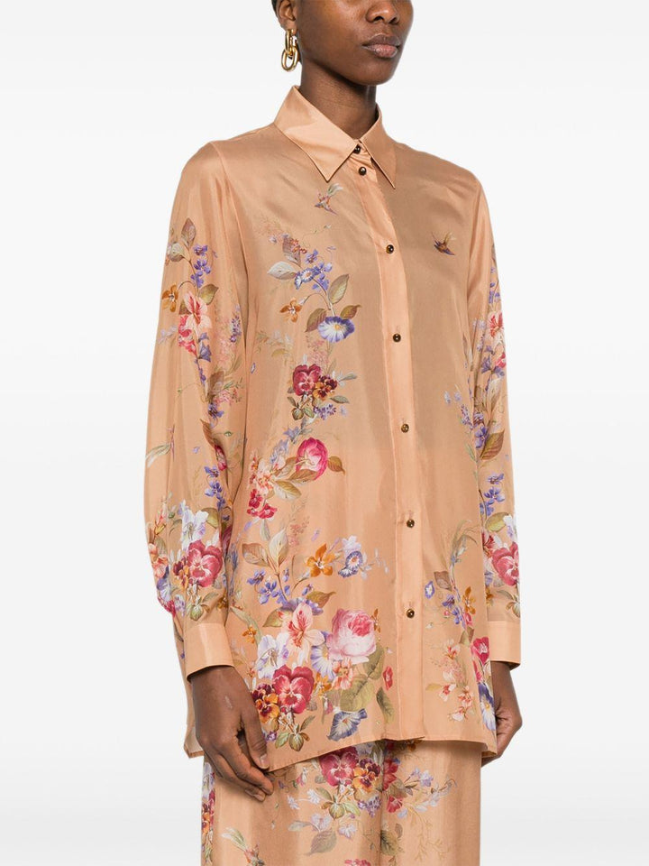 Camicia con stampa 