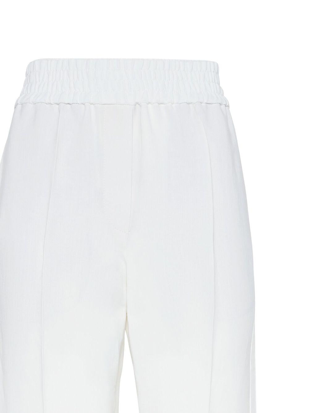 Pantaloni con elastico in vita 