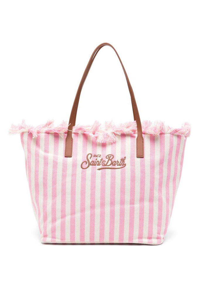 Borsa da spiaggia a righe 