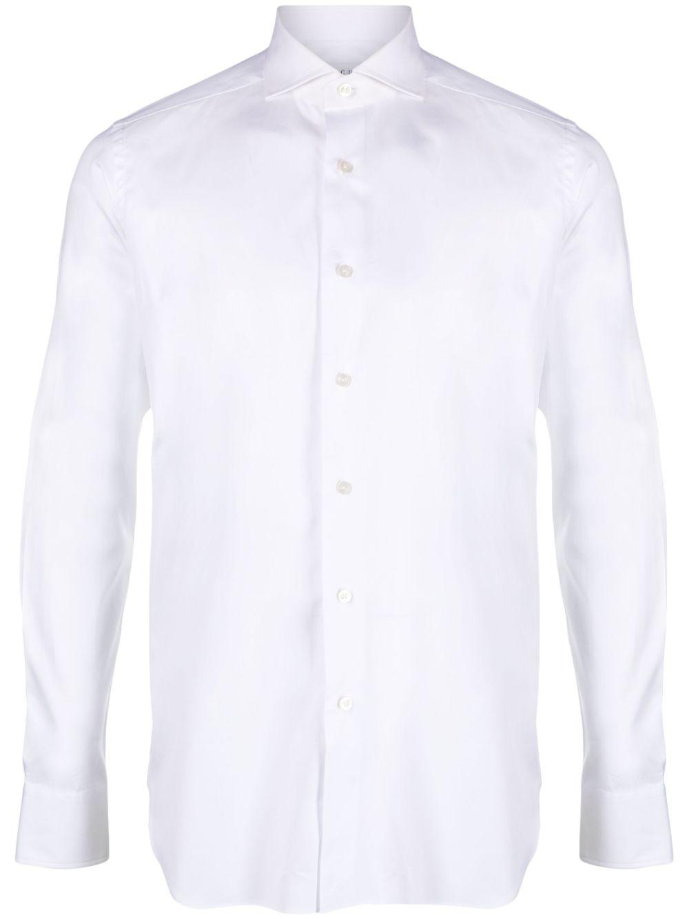 Camicia bianca colletto alla francese 