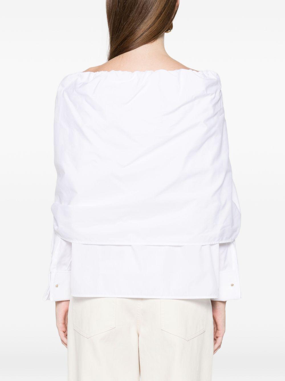 Blusa con scollo asimmetrico Curvone 