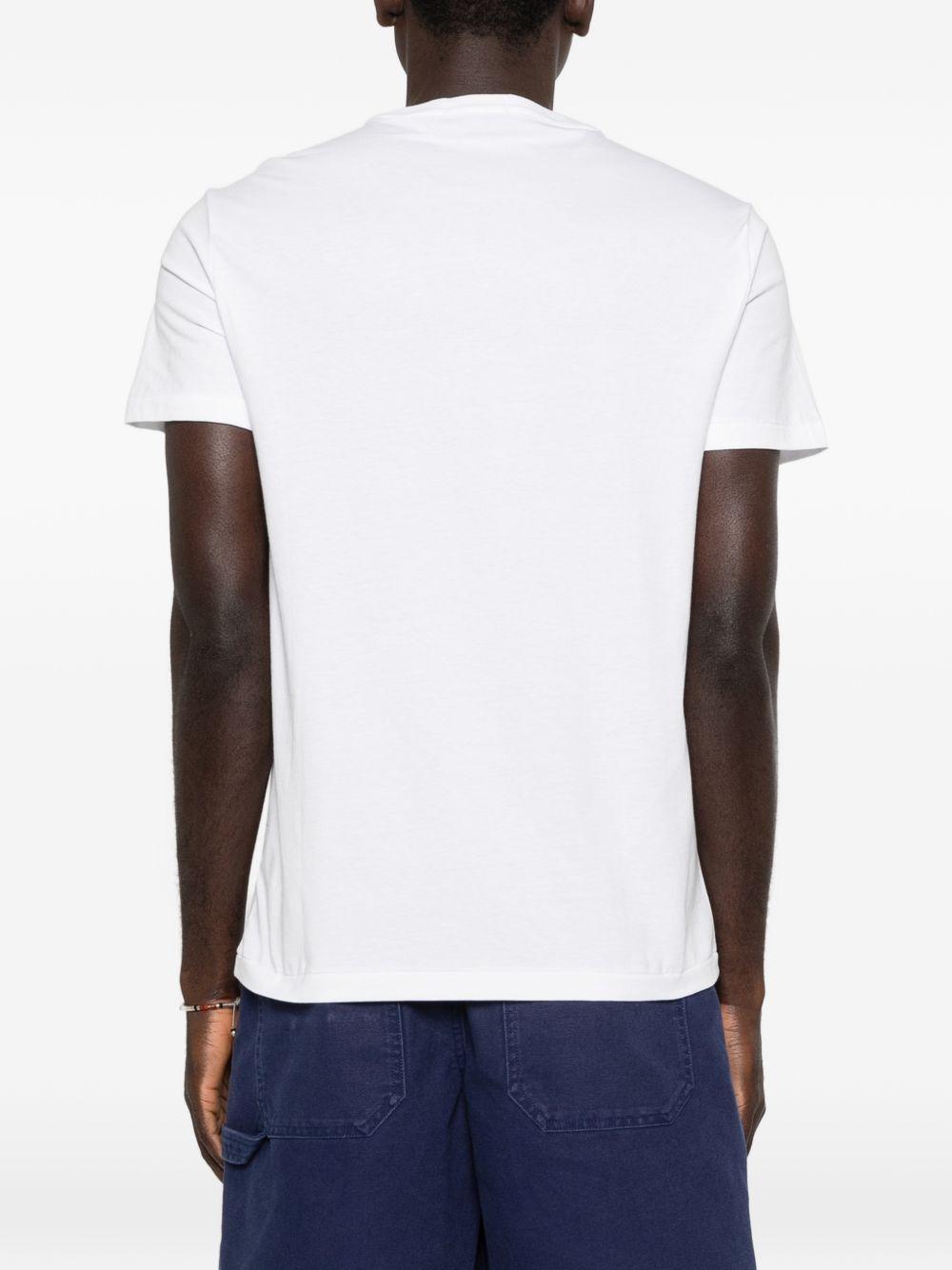 T-shirt bianca in cotone 