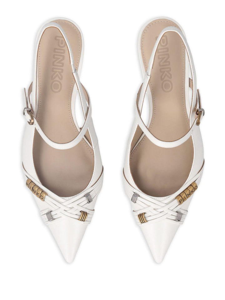 Pumps con cinturino posteriore 