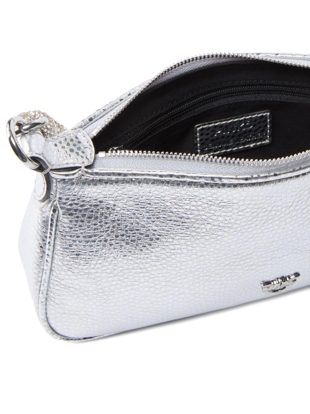 Borsa a spalla con decorazione 