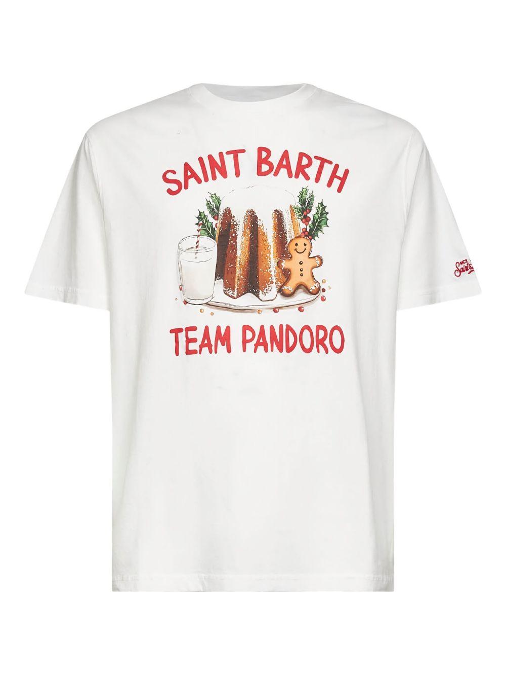T-shirt bianca Team Pandoro 