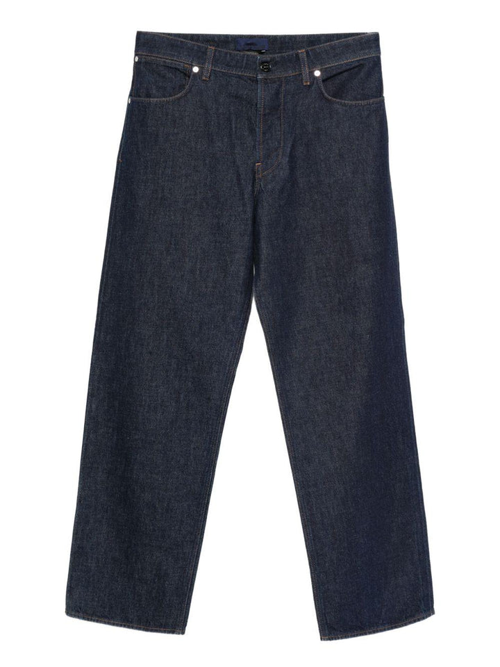 Jeans blu scuro dritti 