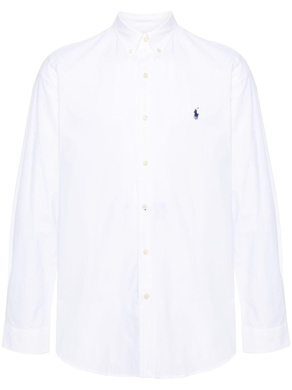 Camicia Polo Pony bianca 