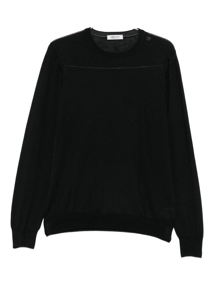 Maglione girocollo nero 