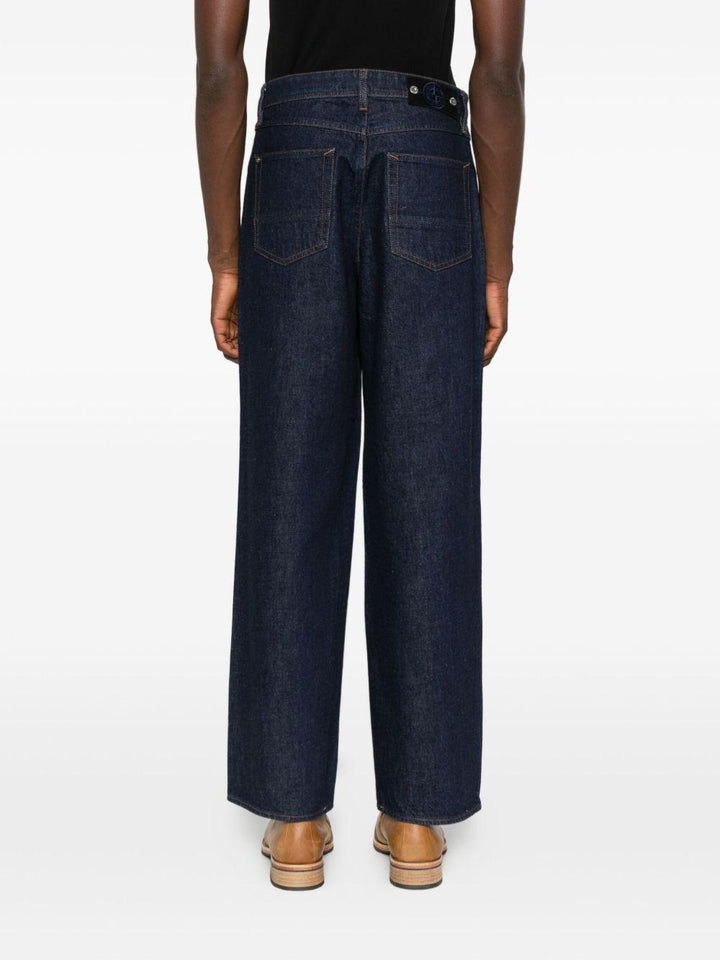 Jeans blu scuro dritti 