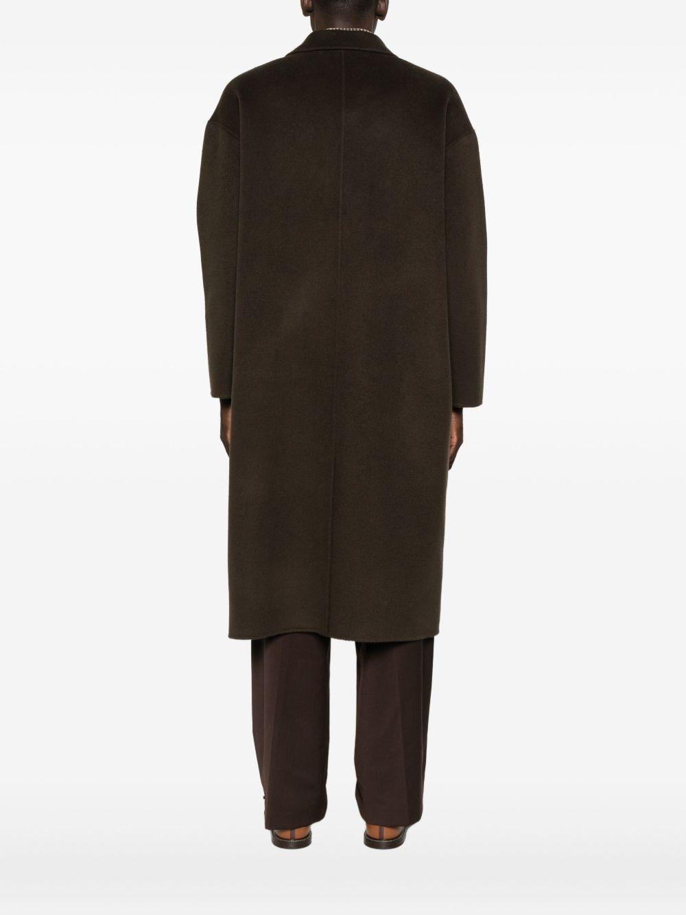 Cappotto doppiopetto marrone 
