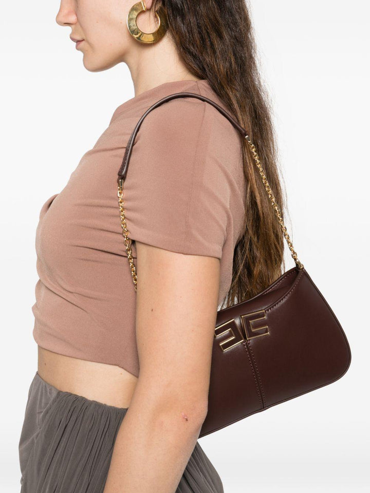Borsa a tracolla con catena 