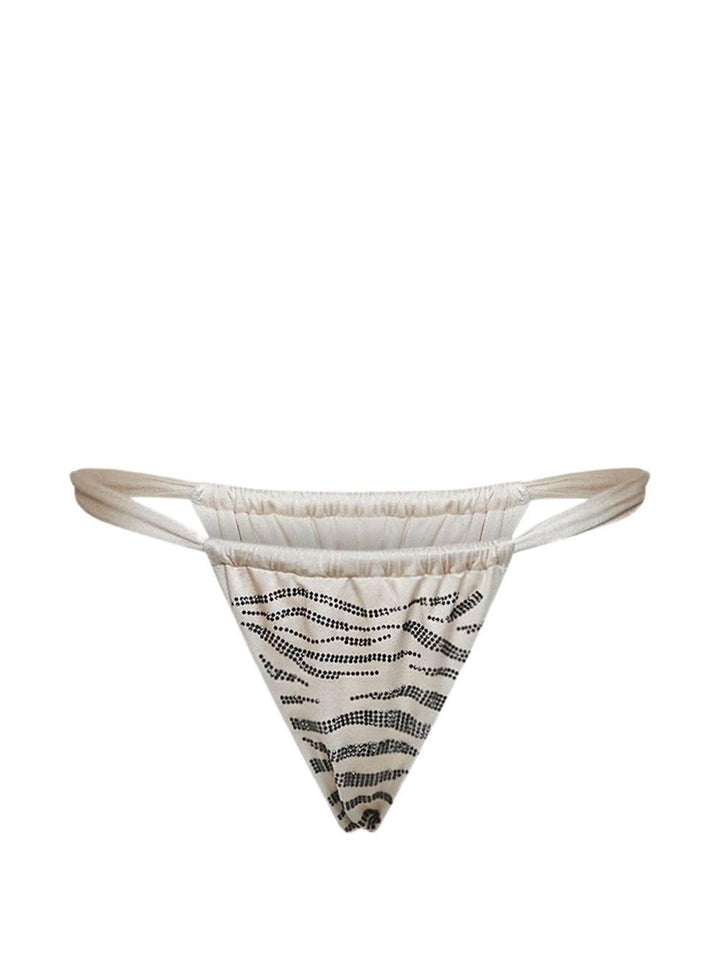 Slip bikini con strass 