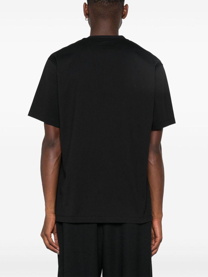 T-shirt nera logotype 
