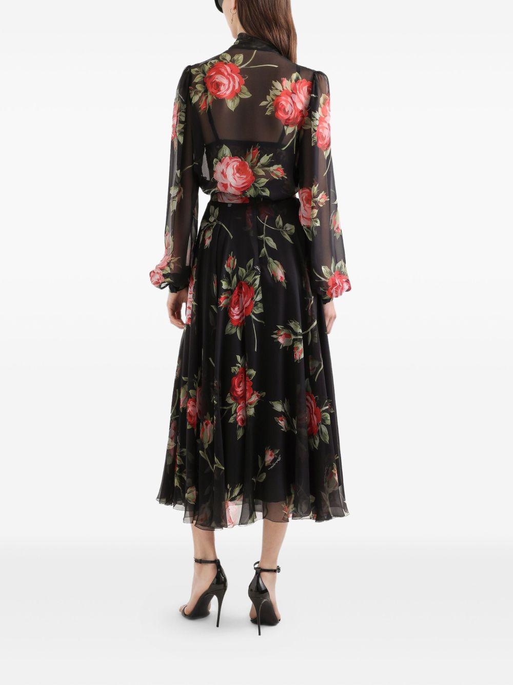 Blusa a fiori 