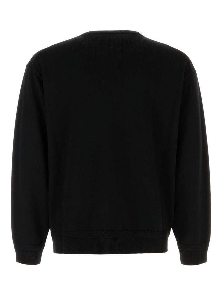 Maglione nero Boke Flower girocollo 