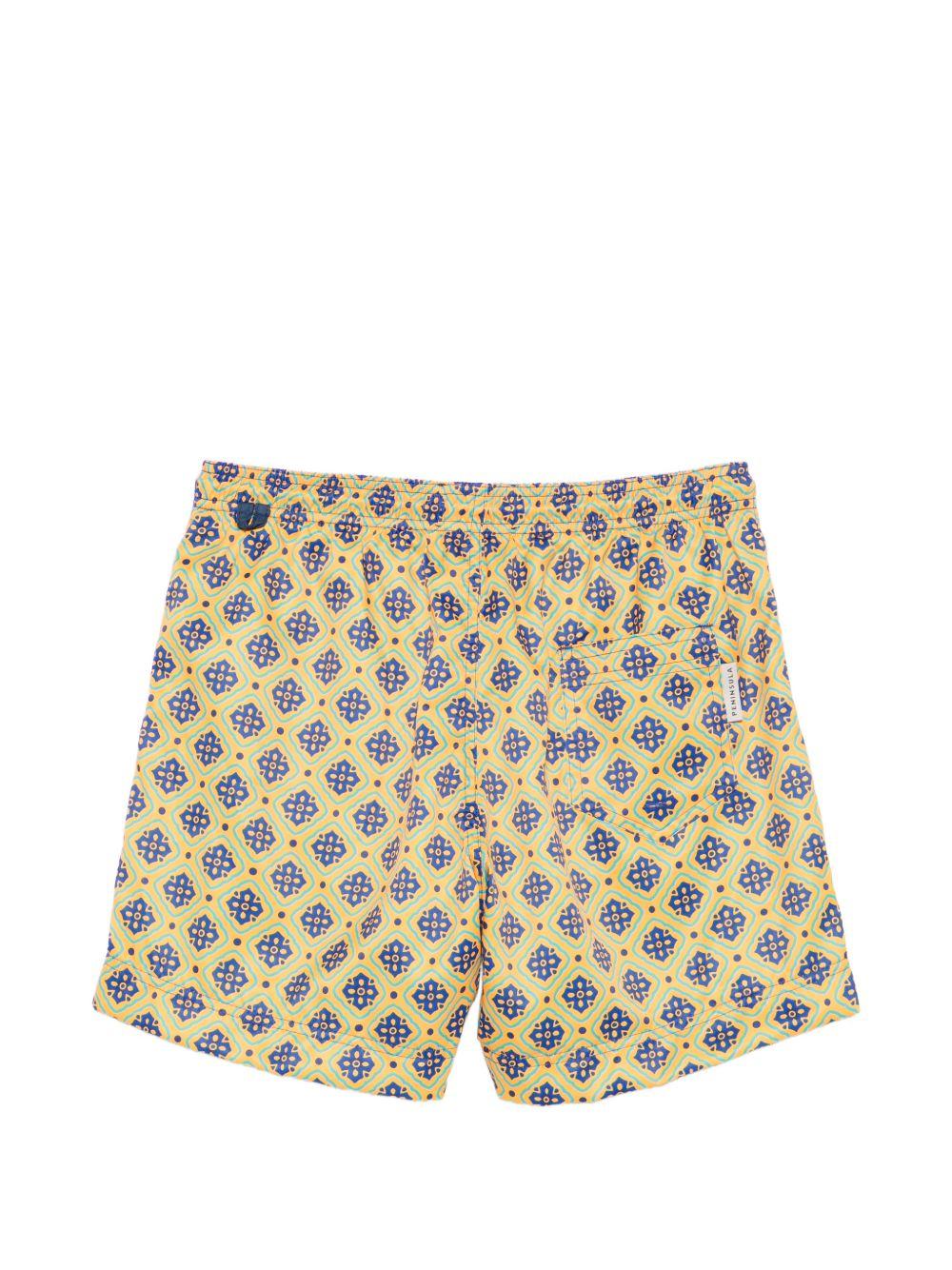 Costume da bagno Pantelleria con stampa geometrica 