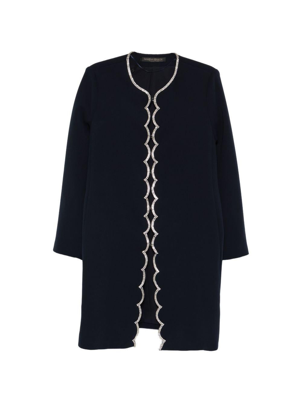 Cappotto con orlo a smerlo 