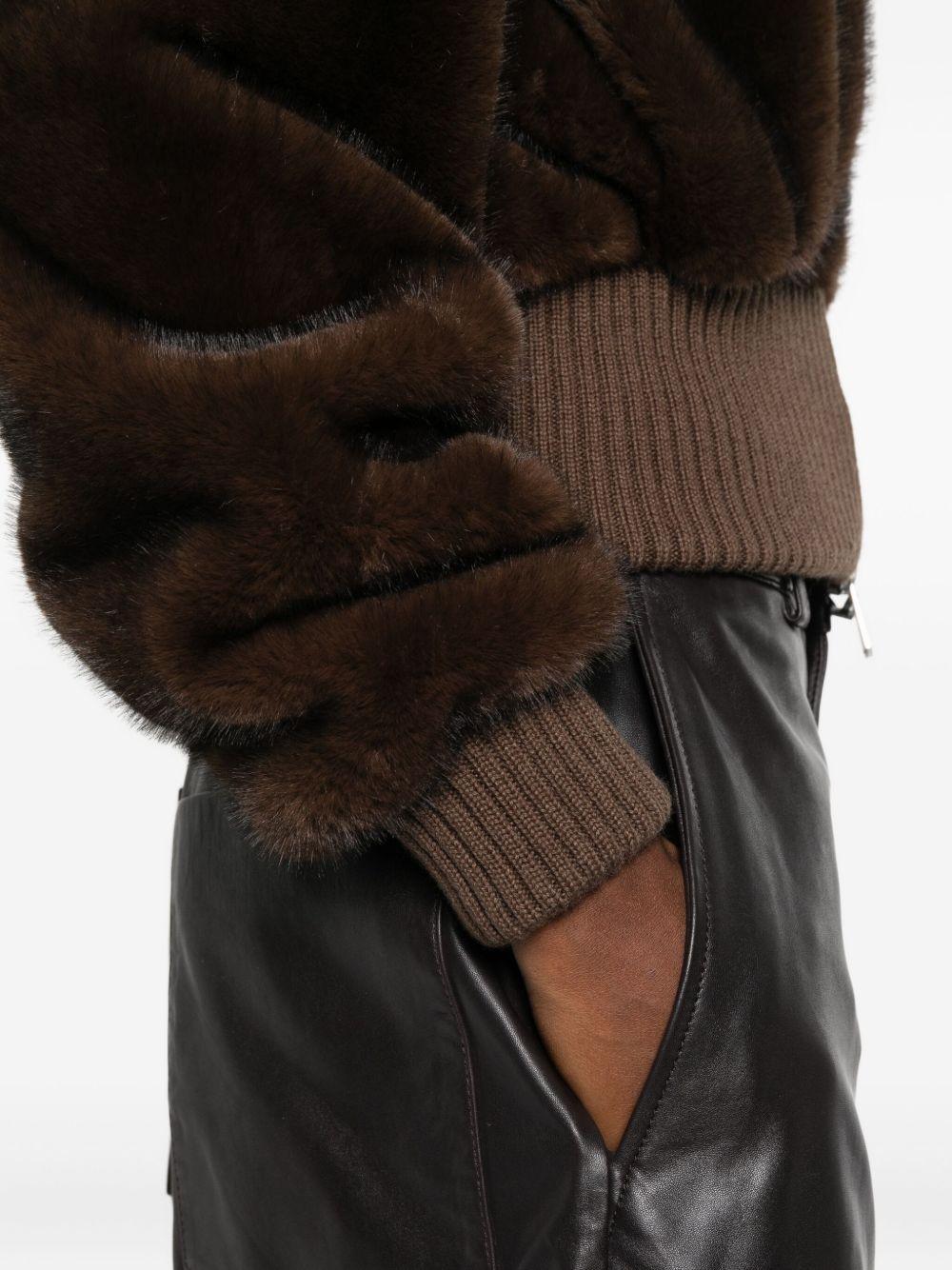 Giacca in eco pelliccia 