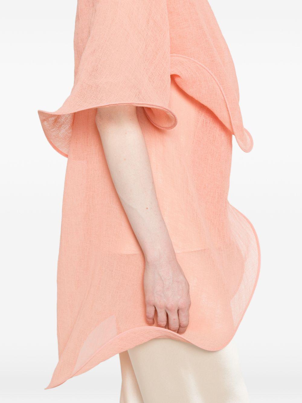 Top drappeggiato 
