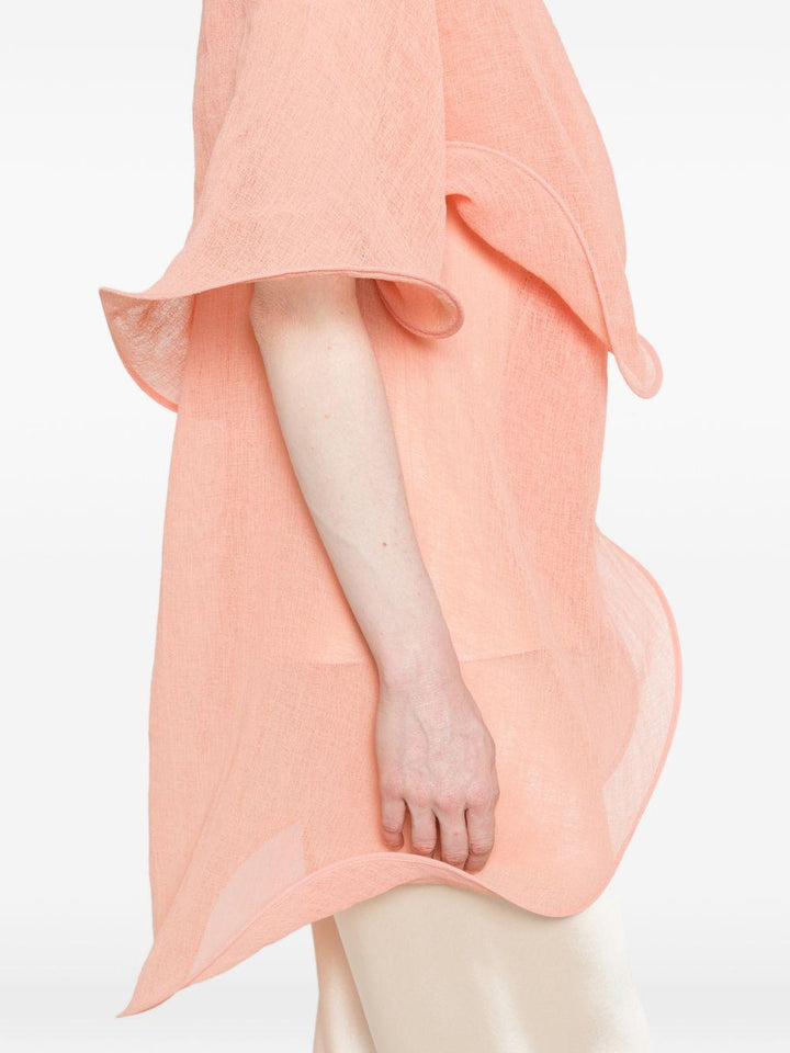 Top drappeggiato 