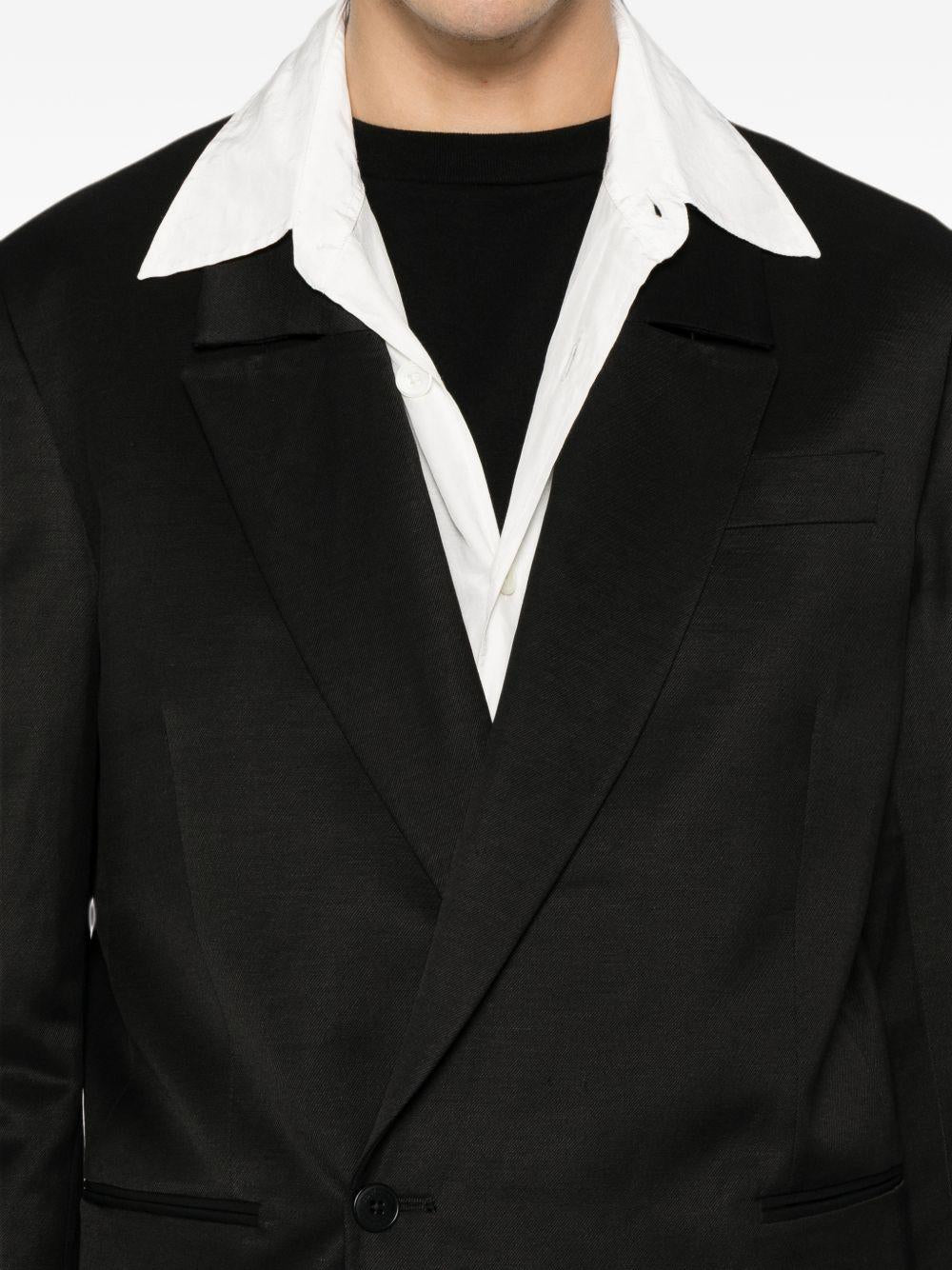 Blazer doppiopetto nero 