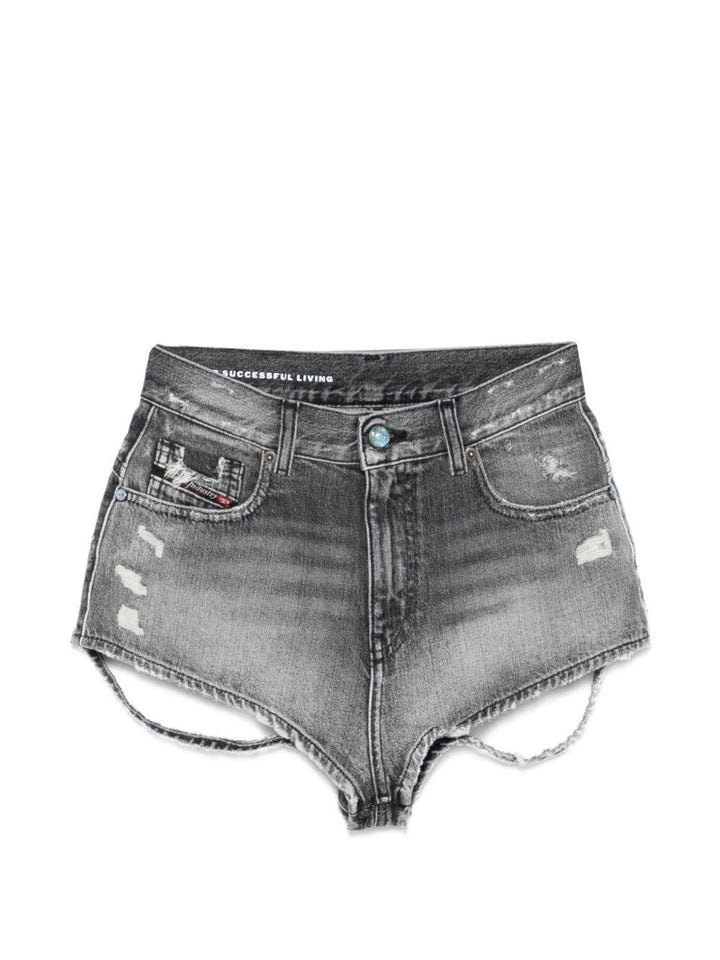 Shorts con effetto vissuto 
