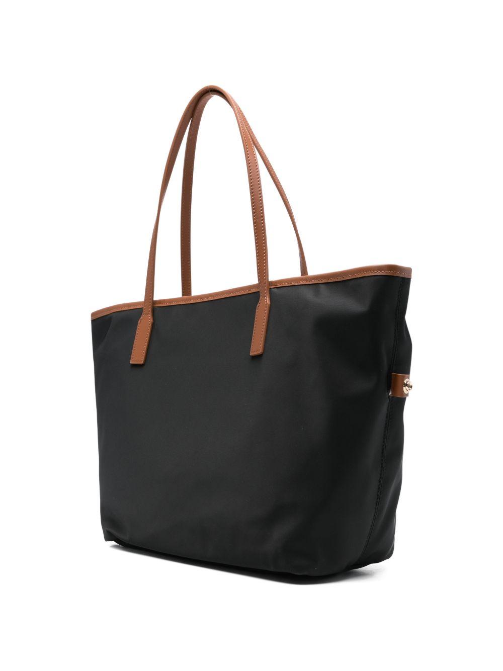 Borsa tote Lou con logo ricamato 