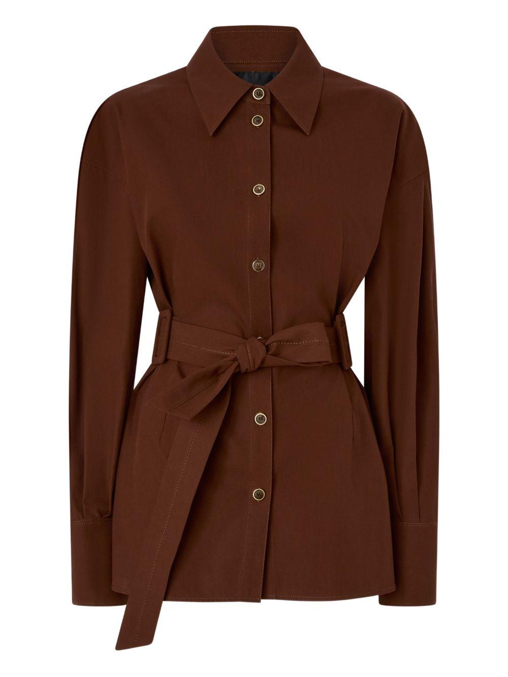 Camicia con cintura 