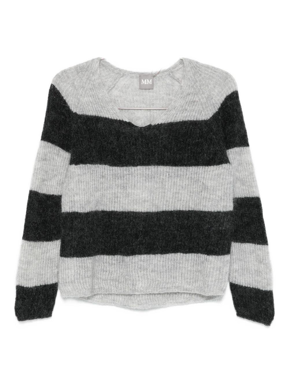 Maglione a righe 