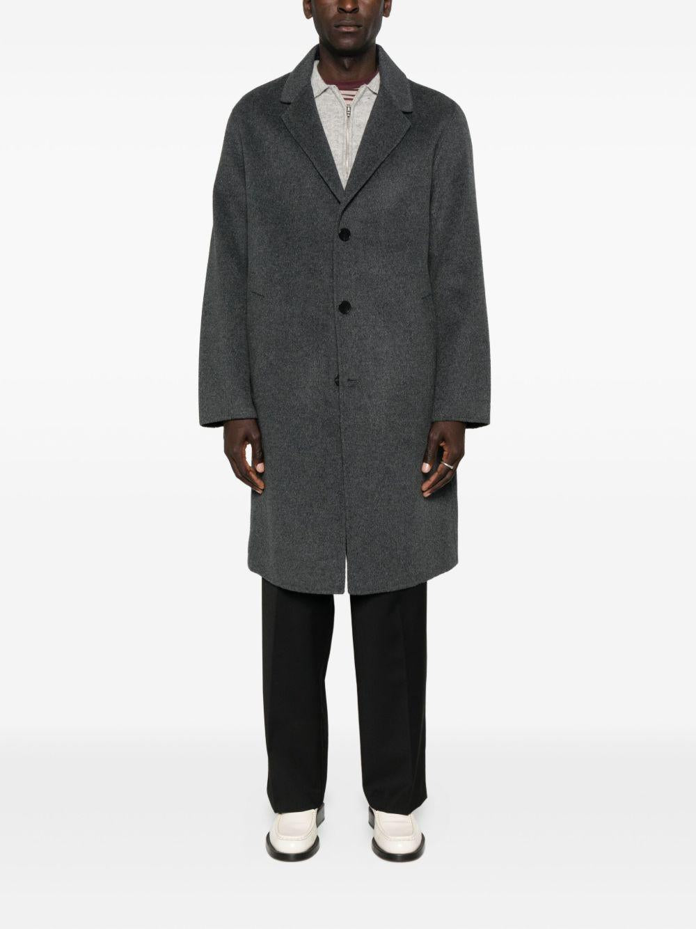 Cappotto monopetto grigio 