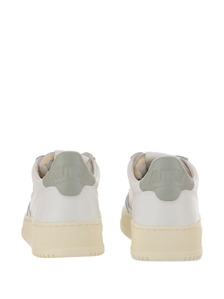 Sneakers Medalist traforate white/sea 