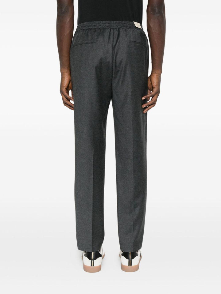 Pantaloni grigio antracite con coulisse