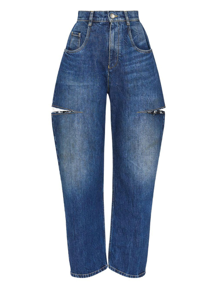 Jeans con dettaglio cut-out 