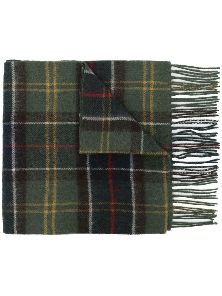 Sciarpa tartan verde 