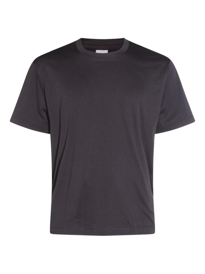 T-shirt girocollo nera 