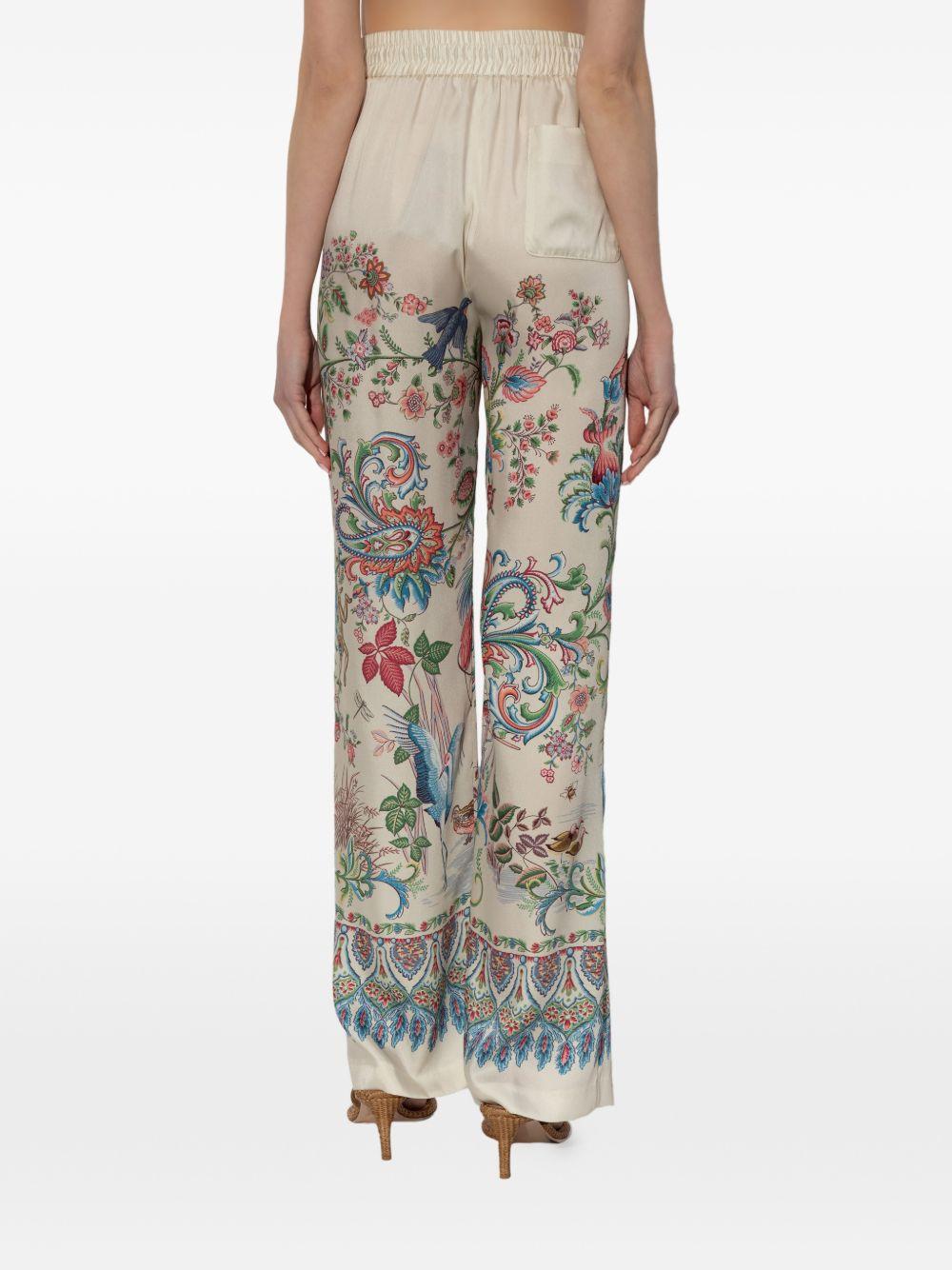 Pantaloni a fiori 