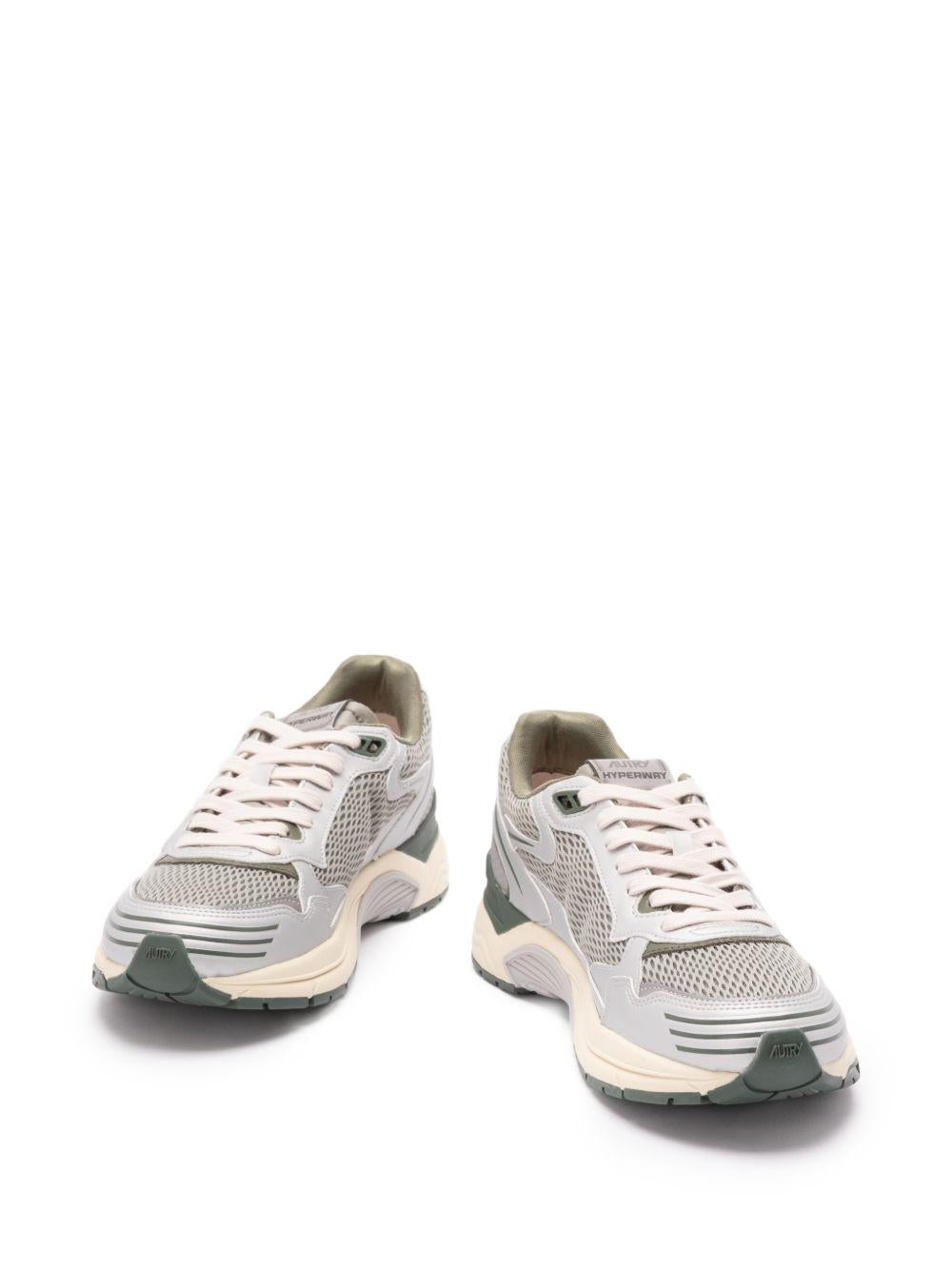 Sneakers Hyperway beige/verde 